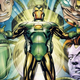 Iron Lantern #1 cover by Paul Smith and Atomic Paintbrush. One of the Marvel/DC Amagam comics of 1997. Image: Marvel/DC.